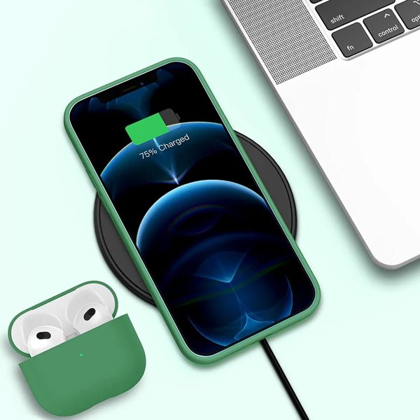 Rvelon iPhone 13 Pro Silikonecover Grøn