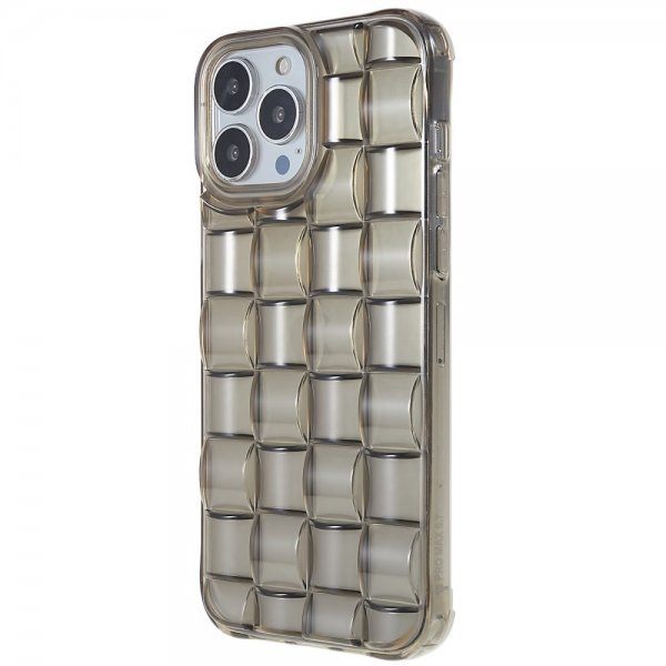 iPhone 13 Pro Cover 3D Mønster Brun