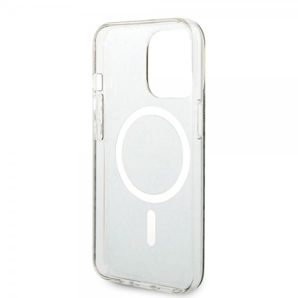 Guess iPhone 13 Pro Skal 4G Pattern MagSafe Brun