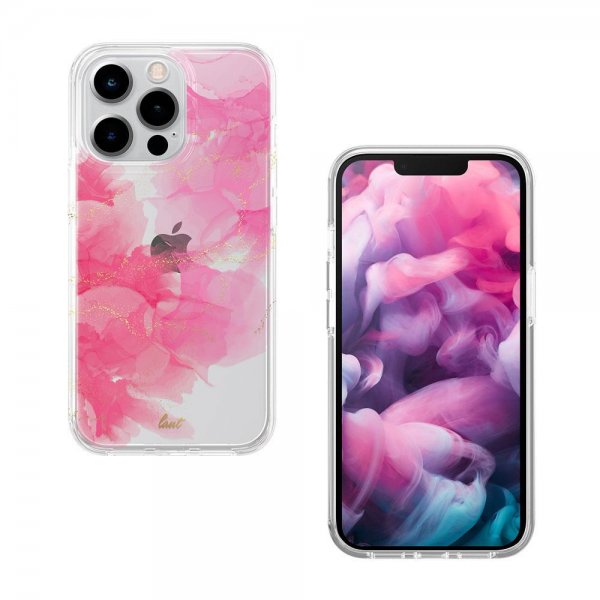 LAUT iPhone 13 Pro Cover Crystal INK Ruby Red