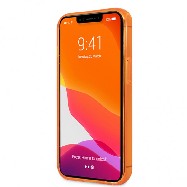Karl Lagerfeld iPhone 13 Pro Cover Fluo Orange