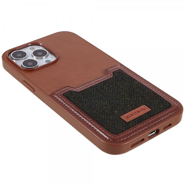 iPhone 13 Pro Cover Kortholder Brun