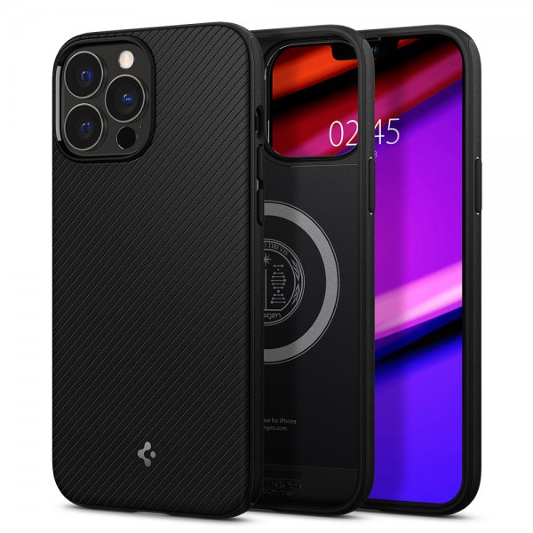 Spigen iPhone 13 Pro Cover Mag Armor Mat Sort