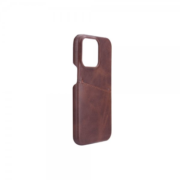 Onsala iPhone 13 Pro Cover med en Kortlomme Brun