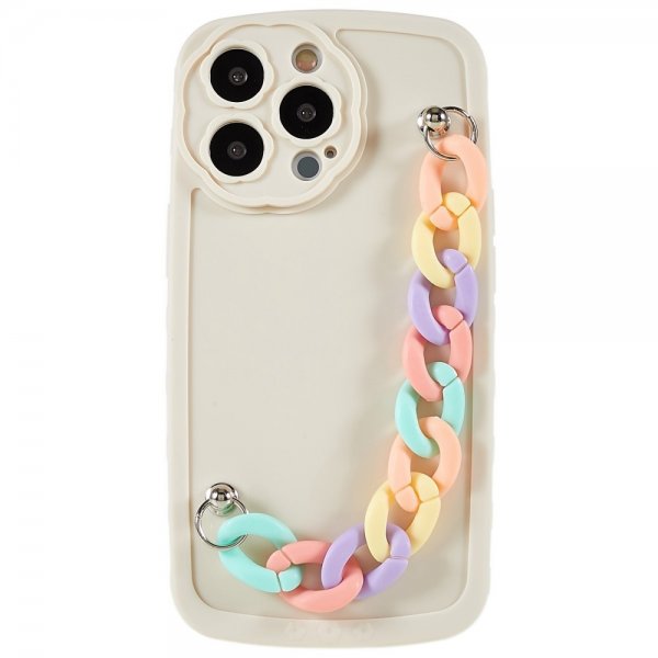 iPhone 13 Pro Cover med Strap Farverig