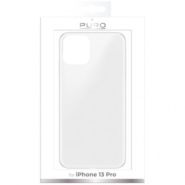 Puro iPhone 13 Pro Cover Nude Transparent