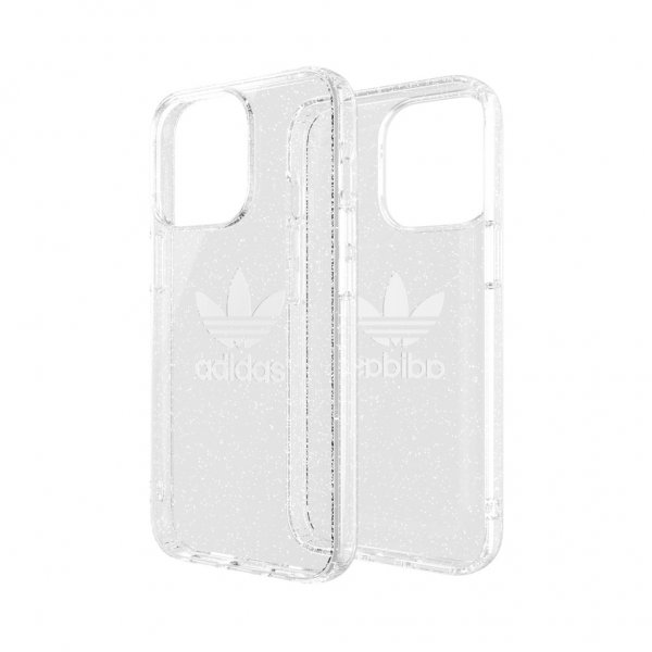 Adidas iPhone 13 Pro Cover Protective Clear Case Glitter Klar
