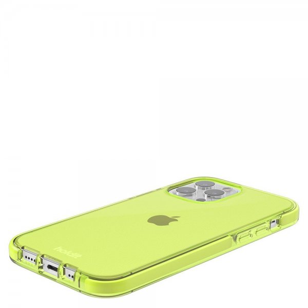 Holdit iPhone 13 Pro Cover Seethru Acid Green