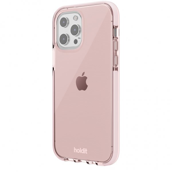 holdit iPhone 13 Pro Cover Seethru Blush Pink