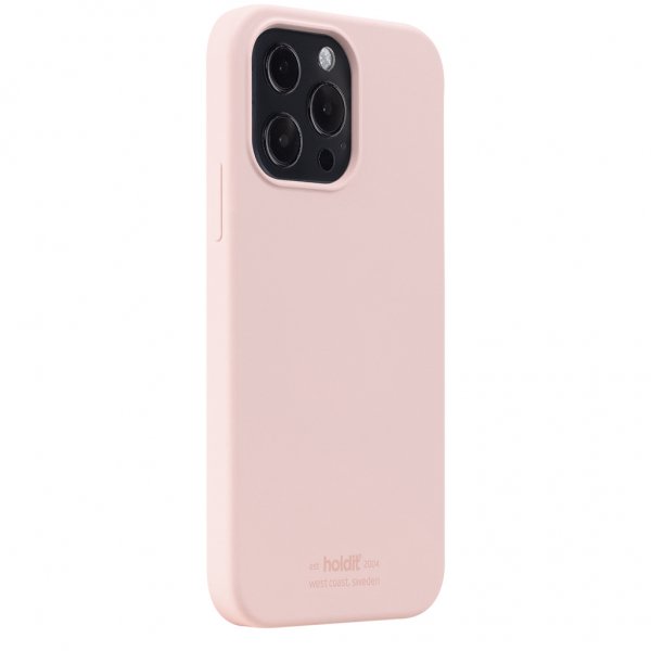 holdit iPhone 13 Pro Cover Silikone Blush Pink