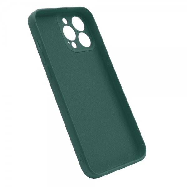 Enkay iPhone 13 Pro Silikone Cover Mørkegrøn