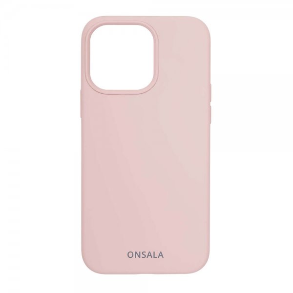 Onsala iPhone 13 Pro Silikone cover Sand Pink