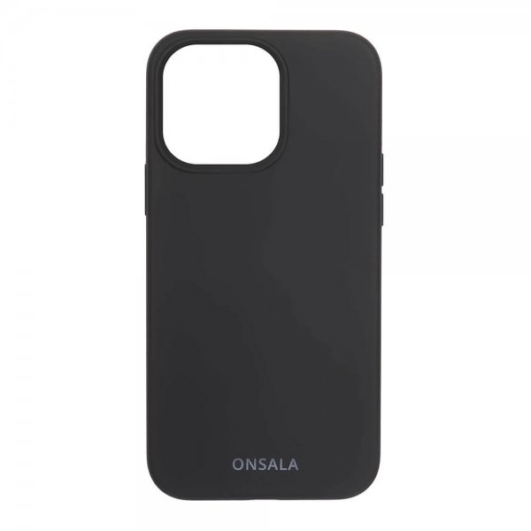 Onsala iPhone 13 Pro Silikone Cover Sort
