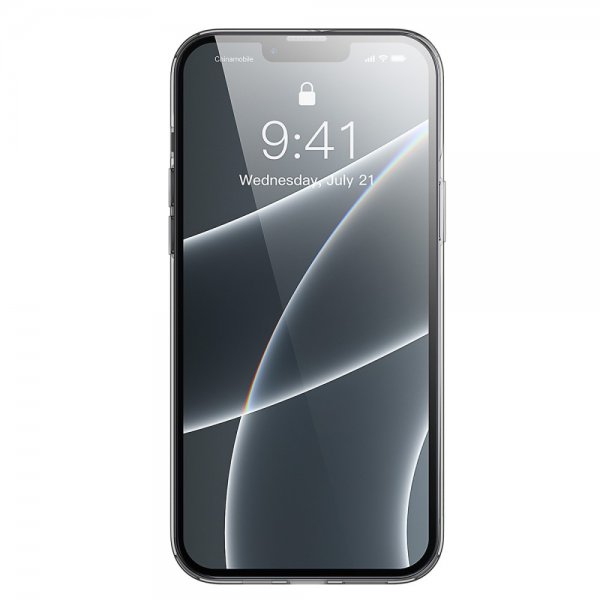 Baseus iPhone 13 Pro cover Simple Series gennemsigtig sort