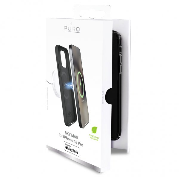 Puro iPhone 13 Pro Skal SKYMAG Sort