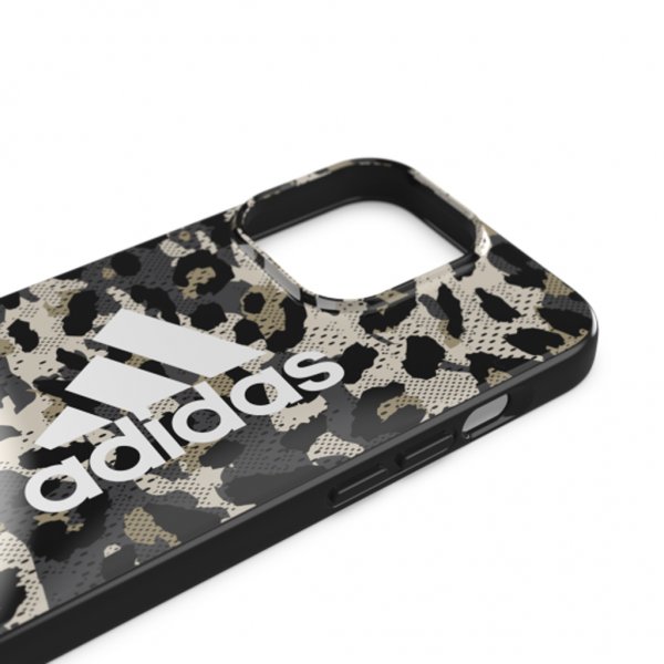 Adidas iPhone 13 Pro Cover Snap Case Leopard Beige
