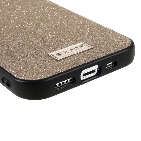 Sulada iPhone 13 Pro Cover Socialite Series Guld