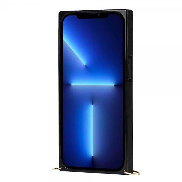 iPhone 13 Pro Square Cover med Rem Sort