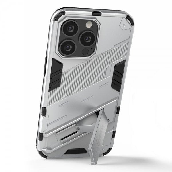 iPhone 13 Pro Cover Stativfunktion Sølv