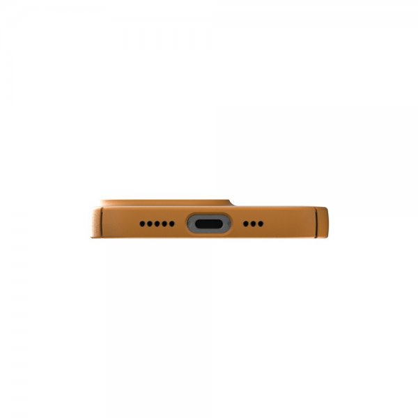 Nudient iPhone 13 Pro Cover Tyndt Etui V3 MagSafe Saffron Yellow