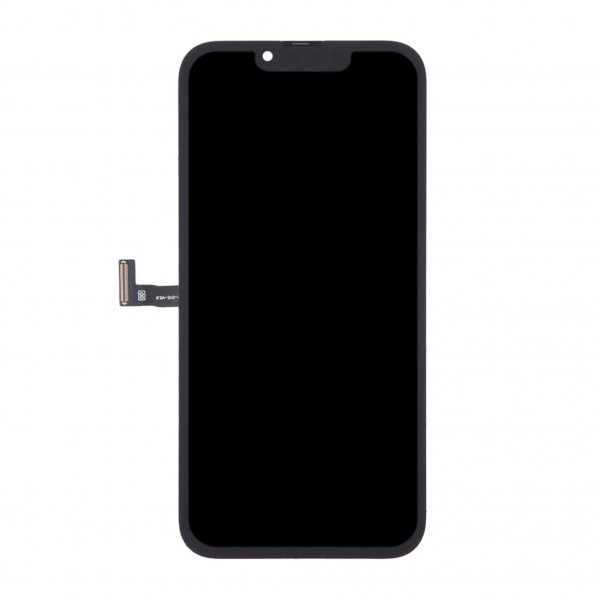 iPhone 13 Pro Soft OLED-skærm sort i høj kvalitet (DD-mærke)