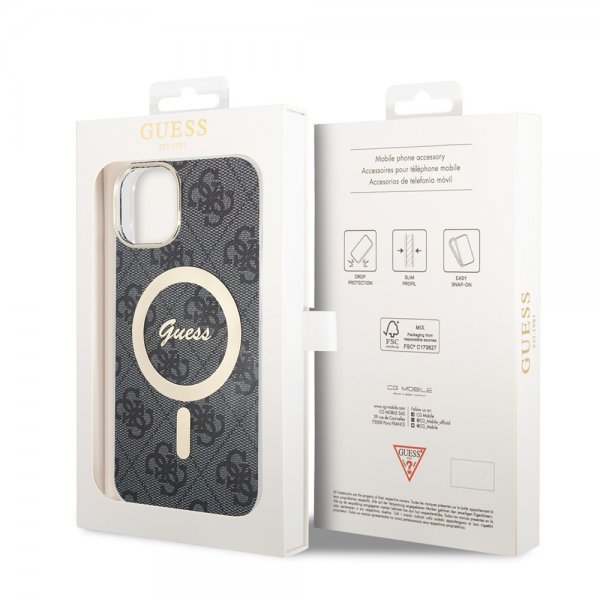 Guess iPhone 13 Cover 4G Pattern MagSafe Sort