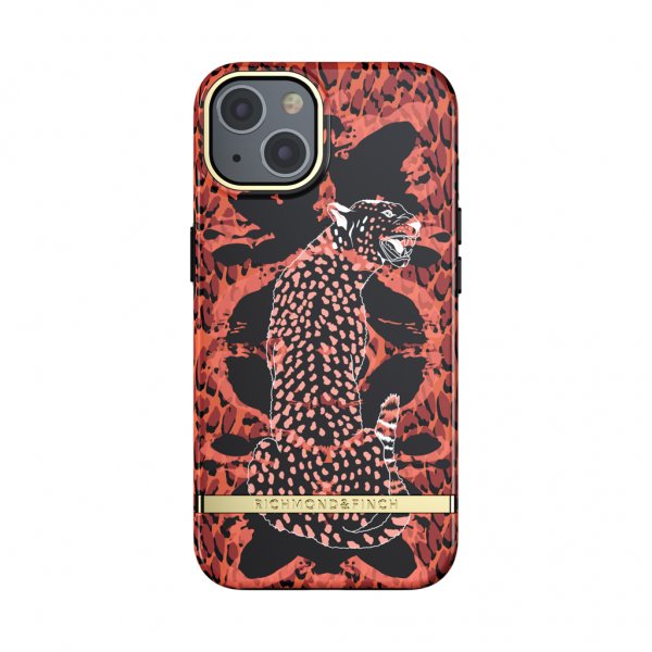 Richmond & Finch iPhone 13 Cover Amber Cheetah
