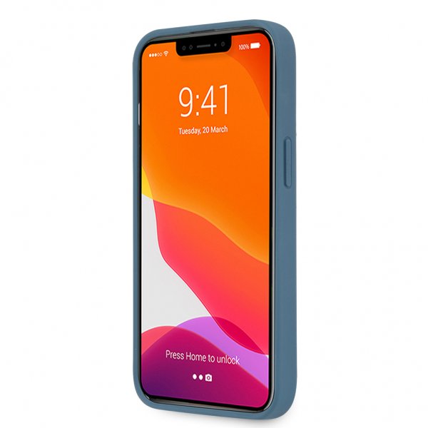 Guess iPhone 13 Cover Big Logo Blå