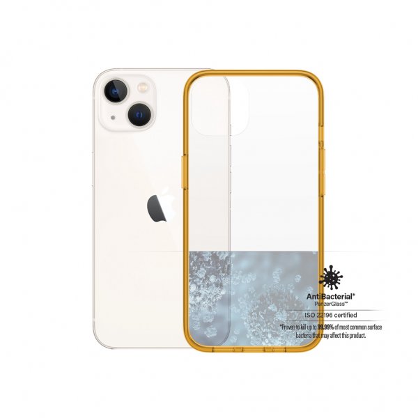 PanzerGlass iPhone 13 Cover ClearCase Color Tangerine