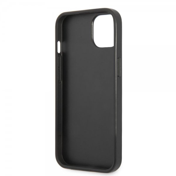 Guess iPhone 13 Cover Double Cardslot Metal Triangle Sort