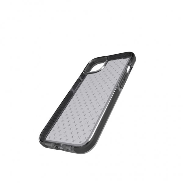 Tech21 iPhone 13 Cover Evo Check Smokey Black