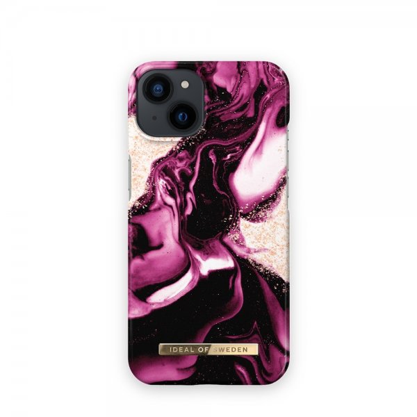 Ideal of Sweden iPhone 13 Cover Fashion Case Golden Ruby