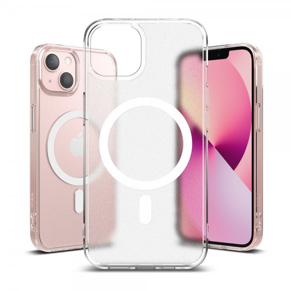 Ringke iPhone 13 Cover Fusion Magnetic MagSafe Mat Klar