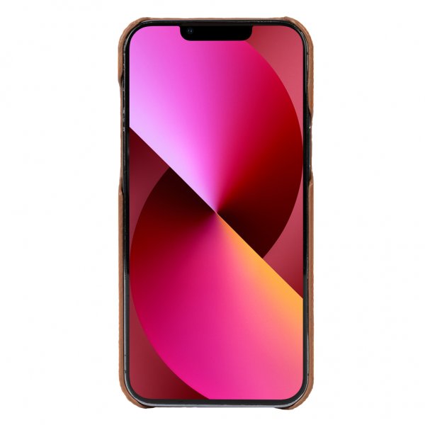 Krusell iPhone 13 Cover Læder Cognac