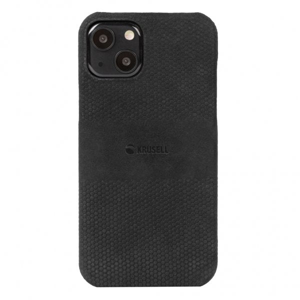 Krusell iPhone 13 Cover i Læder Sort