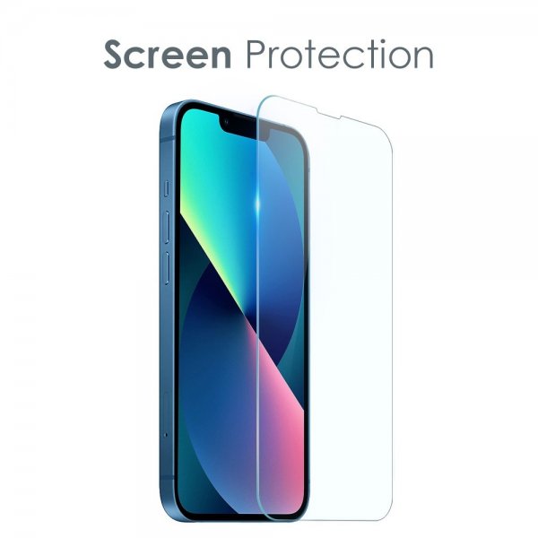 Northjo iPhone 13 Cover med Skærmbeskyttelse og Kamerabeskyttelse 3-i-1