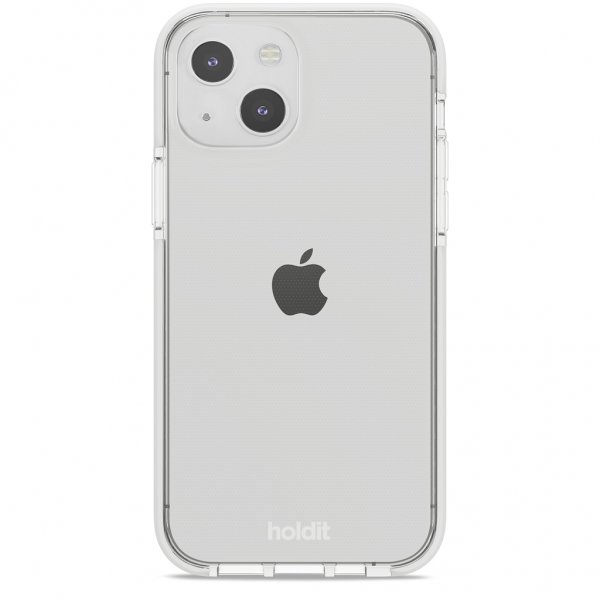 holdit iPhone 13 Cover Seethru Hvid