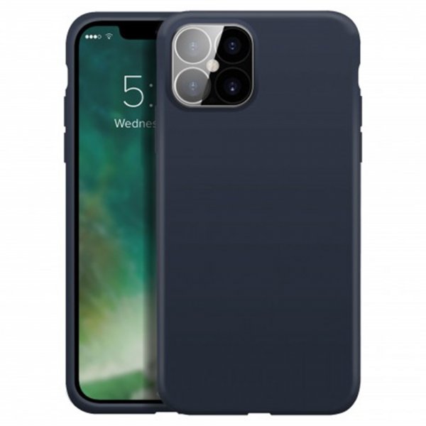 Xqisit iPhone 13 Silicone Cover Blå