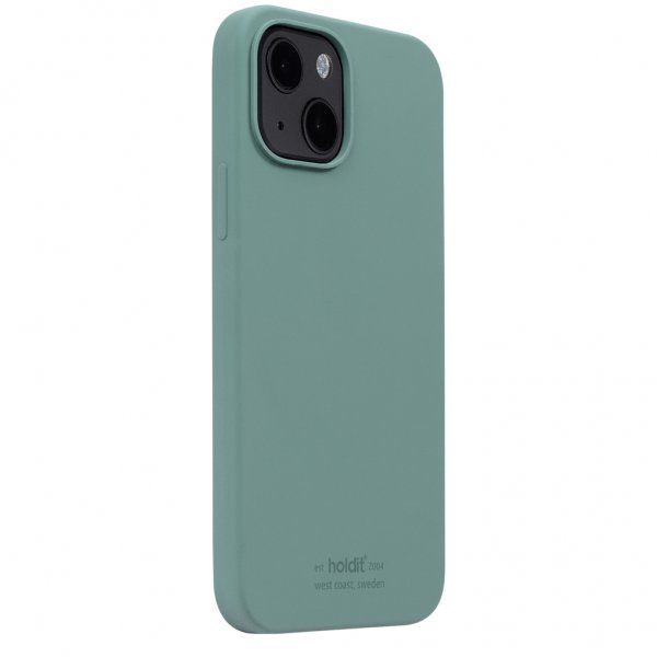 holdit iPhone 13 Cover Silikone Moss Green