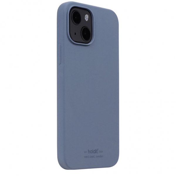 holdit iPhone 13 Cover Silikone Pacific Blue