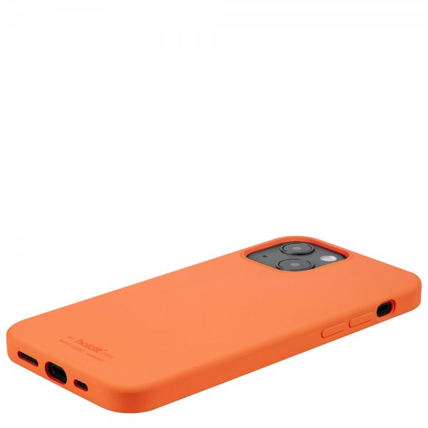 holdit iPhone 13 Cover Silikone Orange