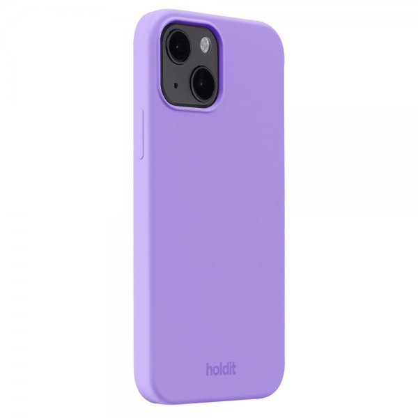 holdit iPhone 13 Cover Silikone Lilla