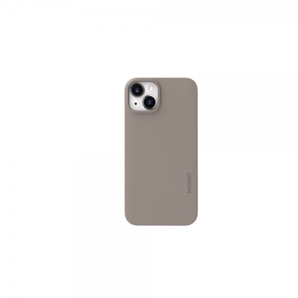 Nudient iPhone 13 Cover Thin Case V3 MagSafe Clay Beige