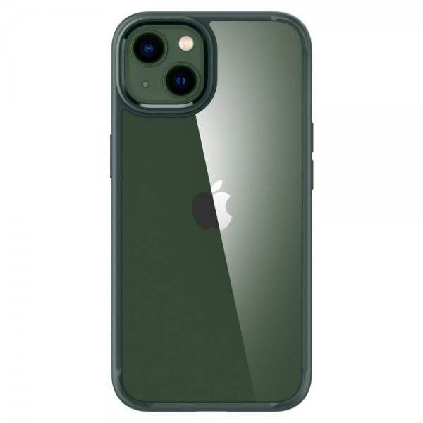 Spigen iPhone 13 Cover Ultra Hybrid Midnight Green