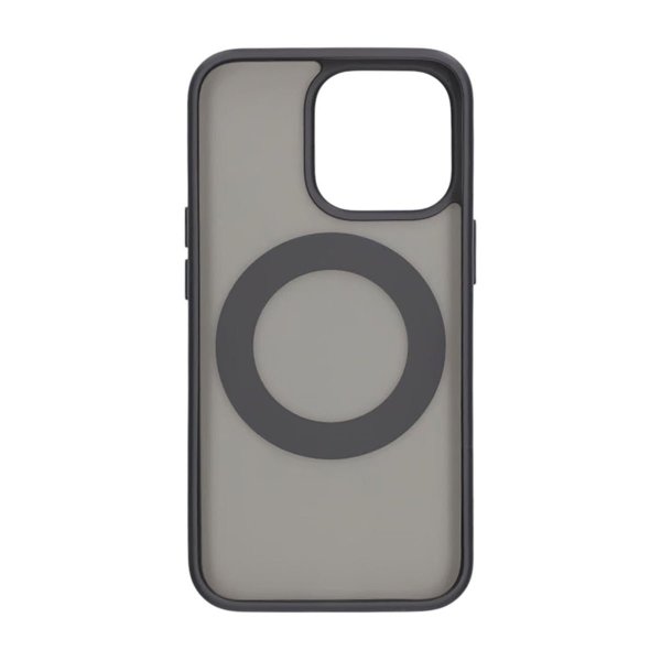 iPhone 13 Pro Max/iPhone 12 Pro Max Cover Roterbar MagSafe Stand Sort