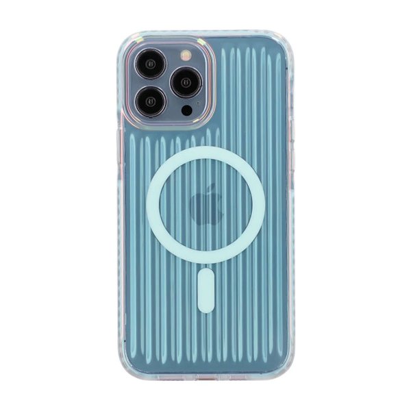 iPhone 13 Pro Max/iPhone 12 Pro Max Cover TPU MagSafe Blå