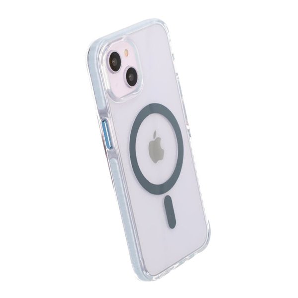 iPhone 13/iPhone 14 Cover Stødresistent MagSafe Blå