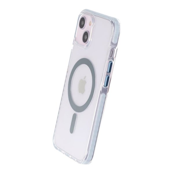 iPhone 13/iPhone 14 Cover Stødresistent MagSafe Blå