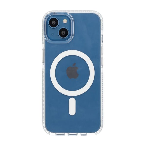 iPhone 13/iPhone 14 Cover Stødresistent MagSafe Hvid