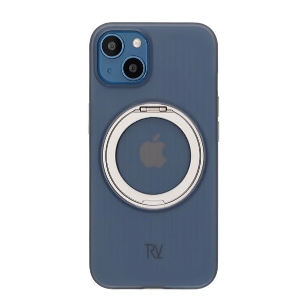 Rvelon iPhone 13/iPhone 14 Cover Roterbart MagSafe Stativ Grå